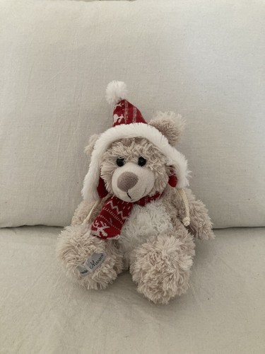 Peluche ours beige louise - peluche,