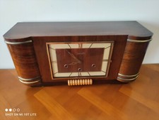 Horloge pendule Vedette Art Déco A Poser 3 Trous 5 Marteaux 5 Tiges L48,9cm