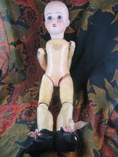 ancienne poupée tete en