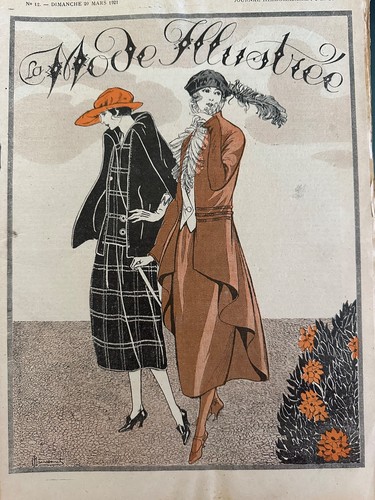 Revues mode illustree - la,