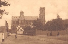 CPA BELGIQUE / GRIMBERGEN / EGLSIE ABBATIALE