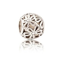 QTY 3- Silver Daisy Filigree