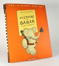 Jean de Brunhoff HISTOIRE DE BABAR le petit éléphant livre animé