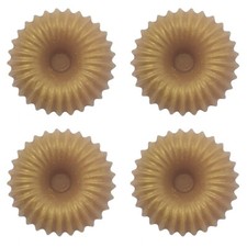 Lot de 4 Fondants de cire parfumé 8 heures - Senteur Bâton de Cannelle - Soja