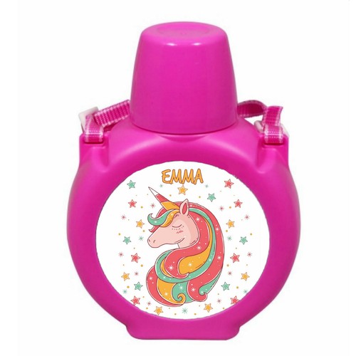 Gourde rose enfant licorne - enfant,