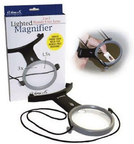 Large hands free - large, 4"