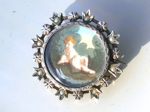 Belle broche ancienne xix - belle,