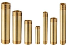 Mamelon de tuyau en laiton