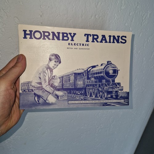 Hornby catalogue affiche - hornby,