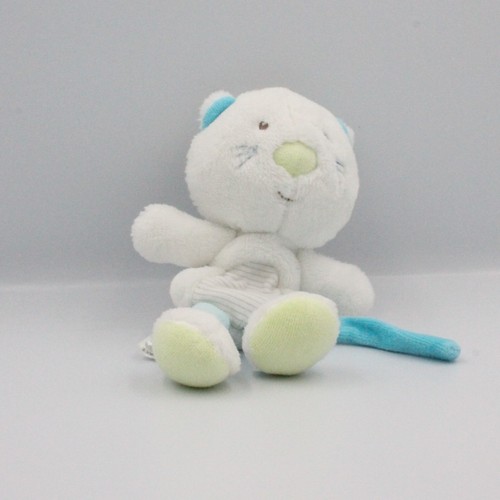 Doudou attache tétine chat
