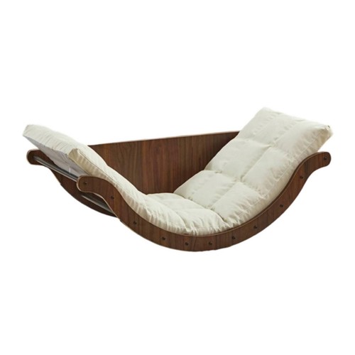 Chaise longue bascule - longue, à