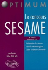 Le concours SESAME - Didier