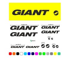 Kit d'autocollants muraux en vinyle pour cadre de vélo de route VTT GIANT