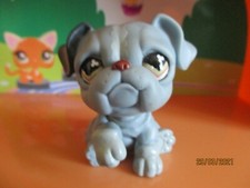 Petshop Chien Bouledogue #668 / Avec Aimant