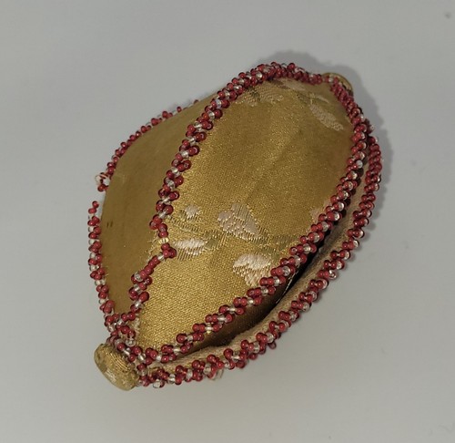 Aumônière ancienne soie - aumônière,