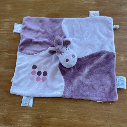 Doudou plat cheval âne poney - plat,