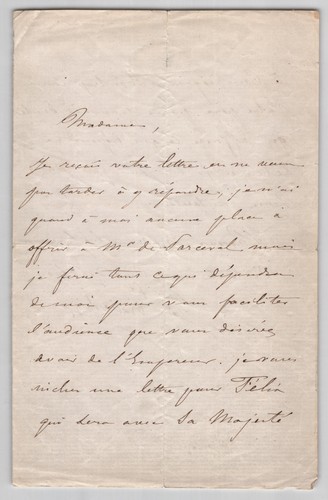 Félix baciocchi lettre - baciocchi,