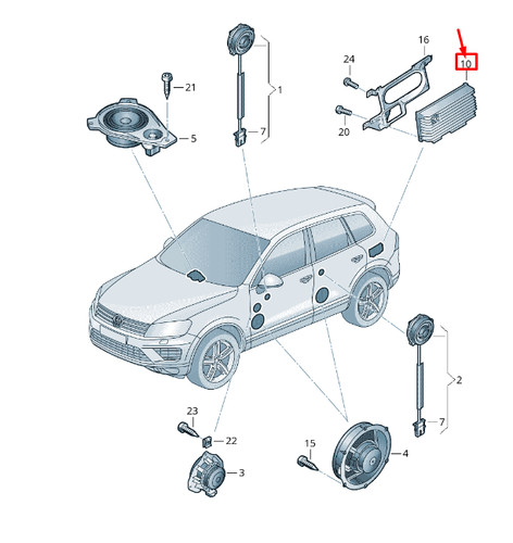 Neu touareg 7p - neu,
