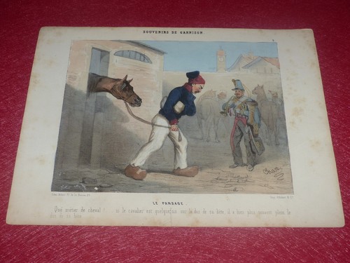 Cham lithographie originale - /,