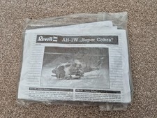 Maquette D'Avion Hélicoptère VINTAGE REVELL AH-1W SUPER COBRA 1/72 NEUVE