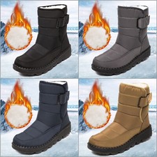 bottes neige hiver chaudes confortable pluie confortable noir imperméable femme