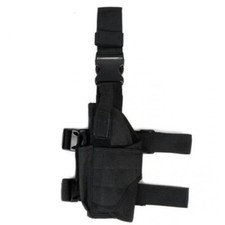 Holster de cuisse universel noir pour arme de poing