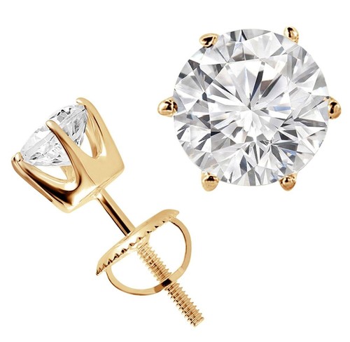 Boucles oreilles rondes - boucles, en