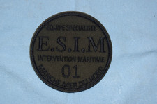 A514 patch insigne écusson Marine Nationale Intervention Maritime Manche