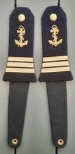 RFM RBFM 2° DB Épaulettes Marine Officier Lieutenant de Vaisseau Fusilier Marin