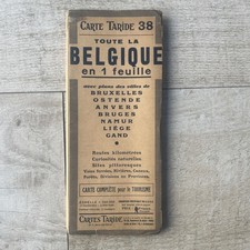 Carte Taride 38 Belgique