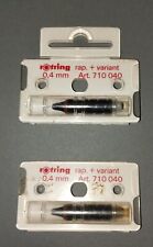 🖊️ Rotring  Lot 2 Pointes