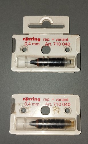 Rotring lot 2 pointes - rotring,