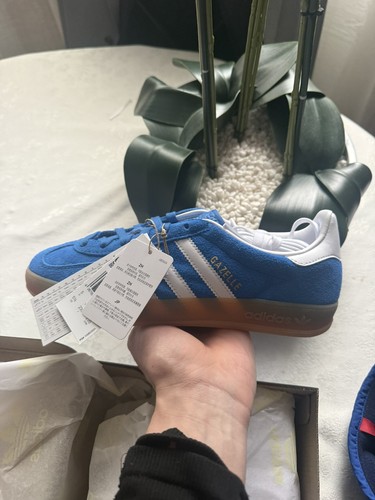 Adidas gazelle indoor blue - gazelle,