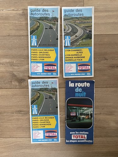 Lot cartes guides - guides, autoroutes