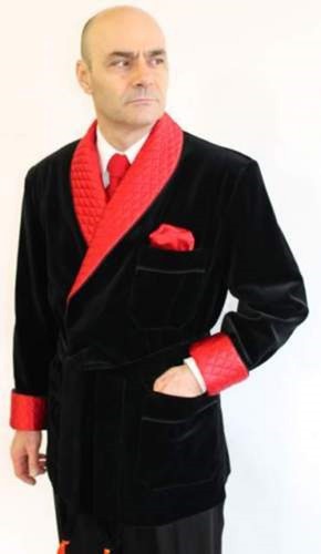 Veste fumée noire - de,