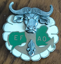 Insigne militaire EFAO Légion Française 2 REI  BOUAR  Y Delsart /D11