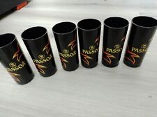 Lot de 6 verres Passoa