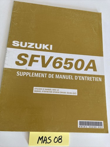 Suzuki sfv650 gladius - suzuki, 2009