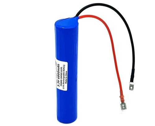 Battery for laser - li-fe,