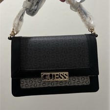 GUESS Black Monogram Top