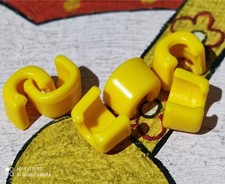 PLAYMOBIL X6 POINGS JAUNES