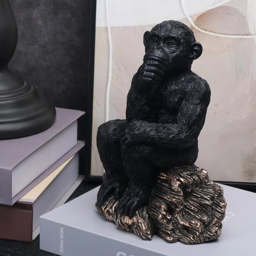 Magnifique statue singe - statue, de