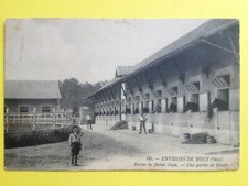 cpa FRANCE Env. de MOUY (Oise) HARAS de St JEAN Pension Boxes Paddock CHEVAUX