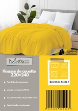 Housse de couette Polycoton - 2 personnes 220 x 240