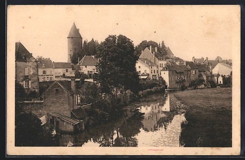 Cpa charolles vue prise - cpa, charolles,