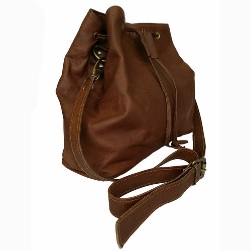 Sac cabas besace - femme, cuir