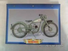 CARTE FICHE MOTO BSA BANTAM D1 1949