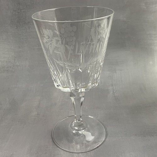 Verre vin sylvain - le,
