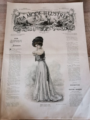 Ancienne revue la mode - n°11,
