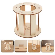  Distributeur Nourriture Lapin Mangeoire Foin À En Bois Pour Animaux